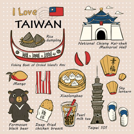 《旅遊手繪-台灣》